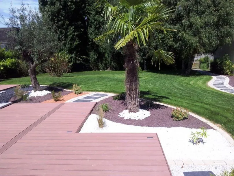 amenagement jardin romagne